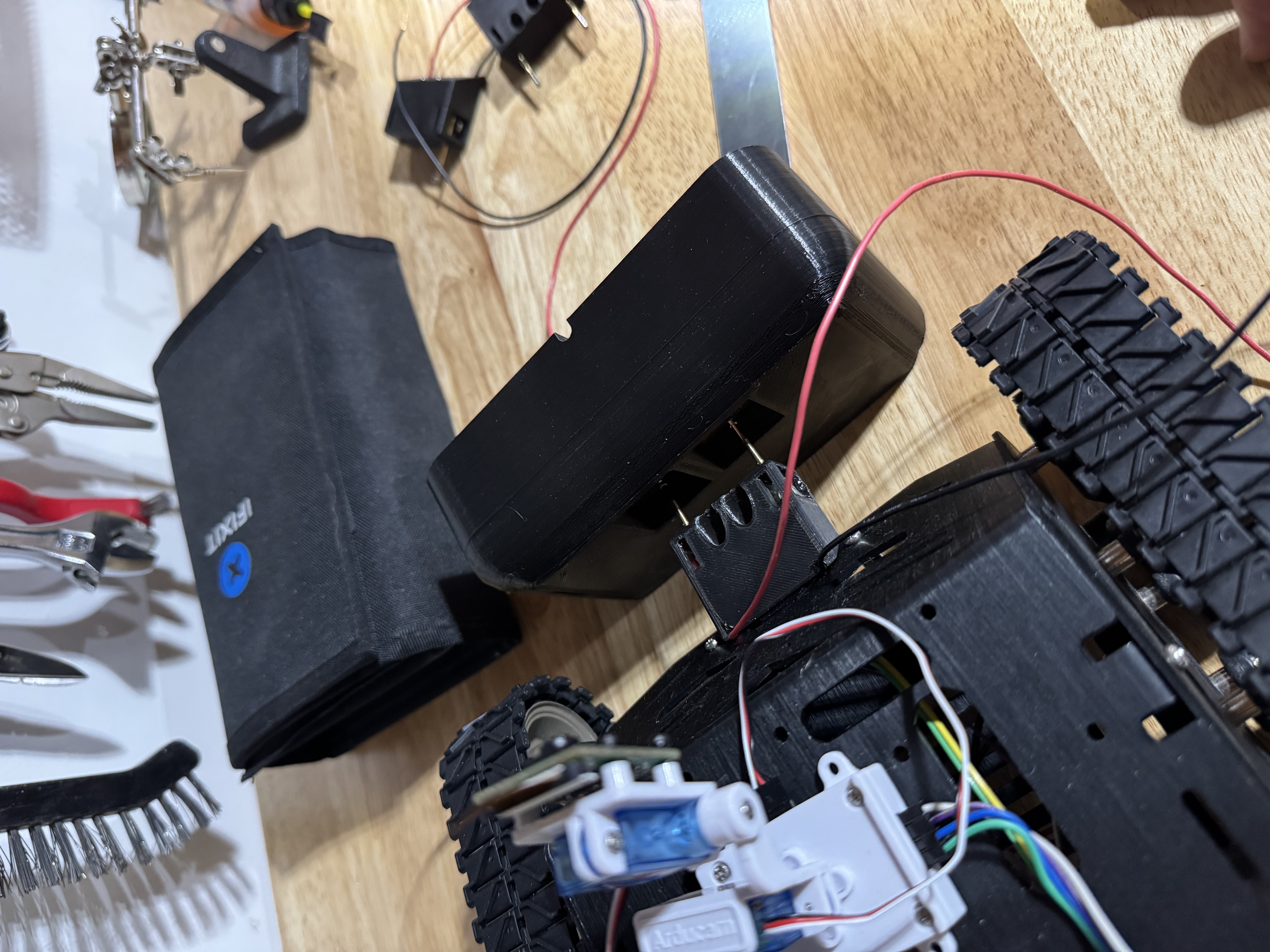 Sentinel docking - pogo pins meeting the copper plates